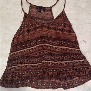 Forever 21 boho tank top